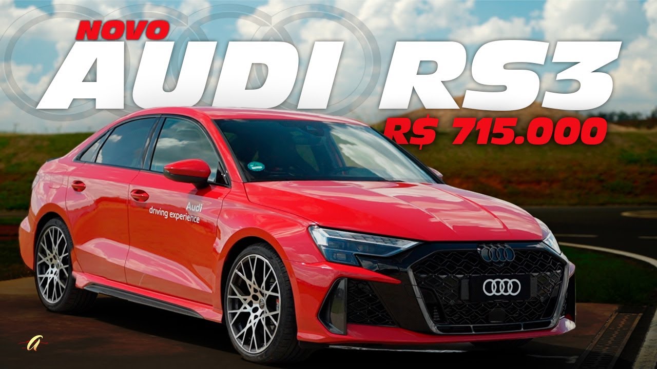 O RS3 ESTÁ DE VOLTA (AMÉM)... MAS POR R$ 715 MIL! Andamos no Audi mais legal do momento!