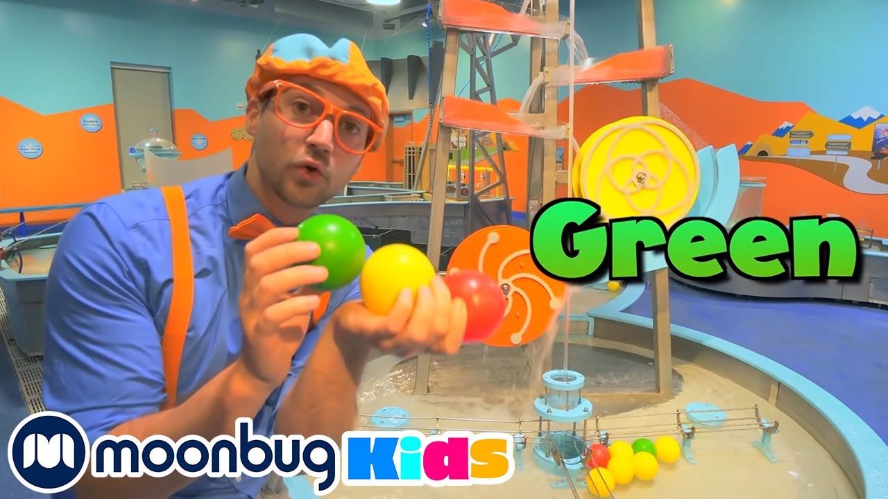 Blippi Visits a Children's Museum | @Blippi | Moonbug Literacy