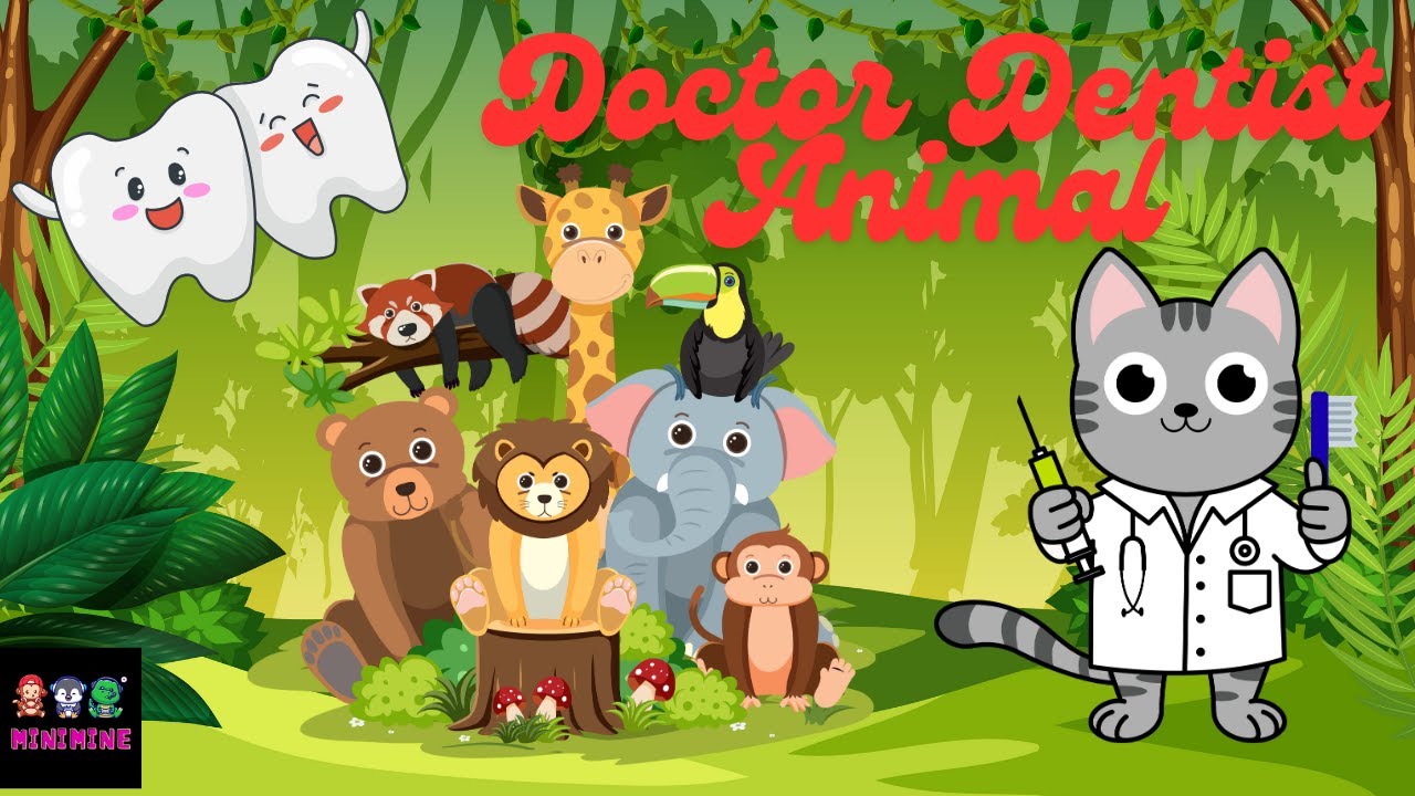 Fixing Hippo’s Teeth!🦛 | Animal Dentist Game🦷| Fun Kids Gameplay ✨