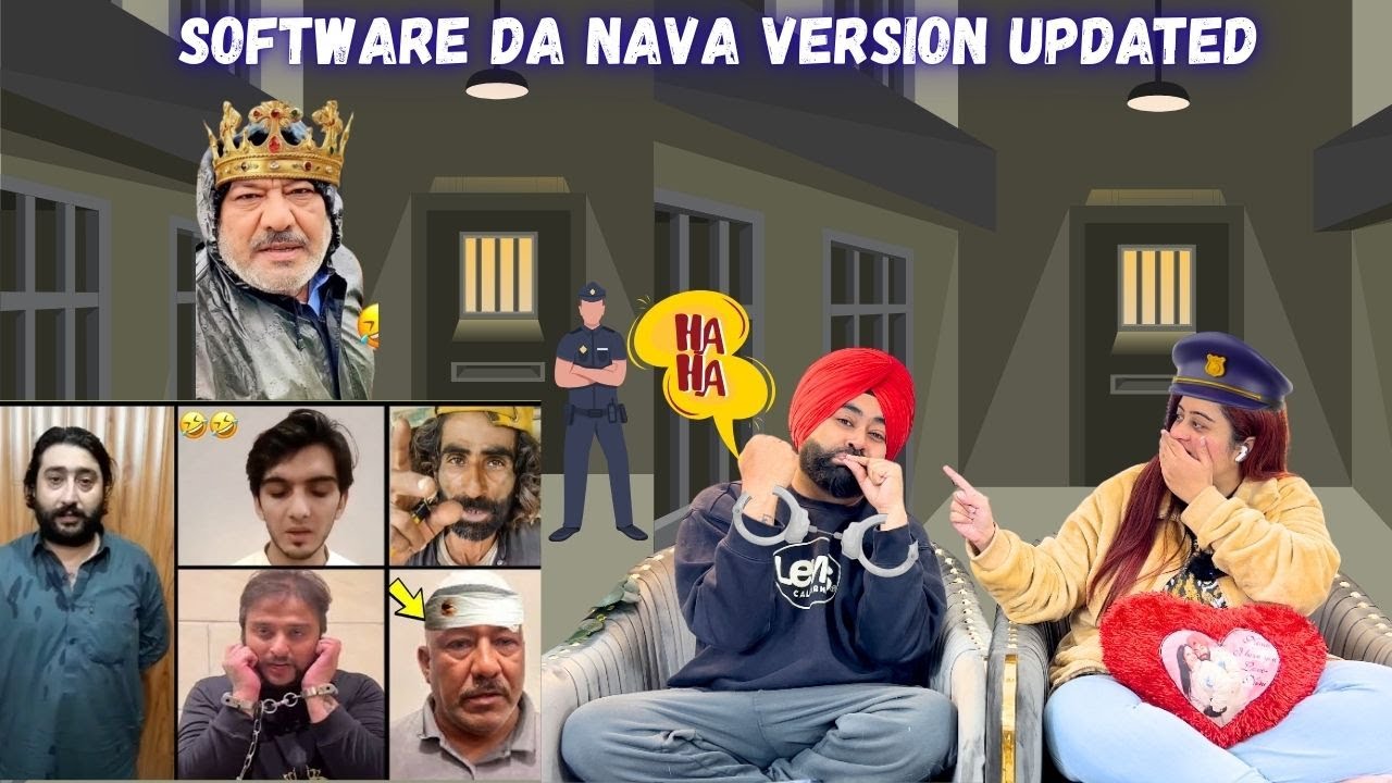 Preet Bani React on~ Funny Software Update of Pakistani People by CCD~ Hasse Di Intehaan Pai Je