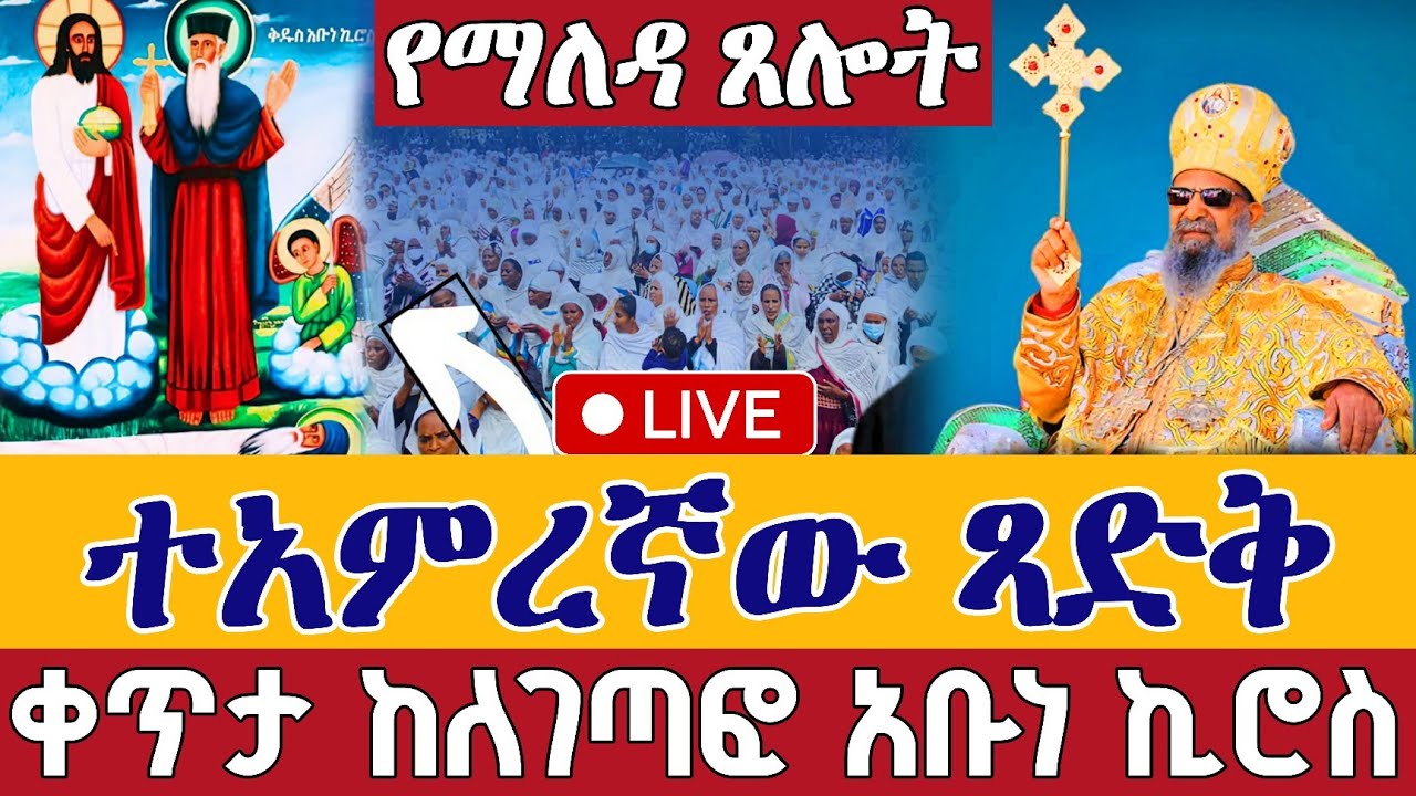 ⭕️Live #ዛሬኮ_አቡነ ኪሮስ ናቸው  👉ተአምረኛው ጻድቅ ቀጥታ ከለገጣፎ አቡነ ኪሮስ 👉መጋቢት 8  || Abune Kiros Mar 17 @teamnomedia