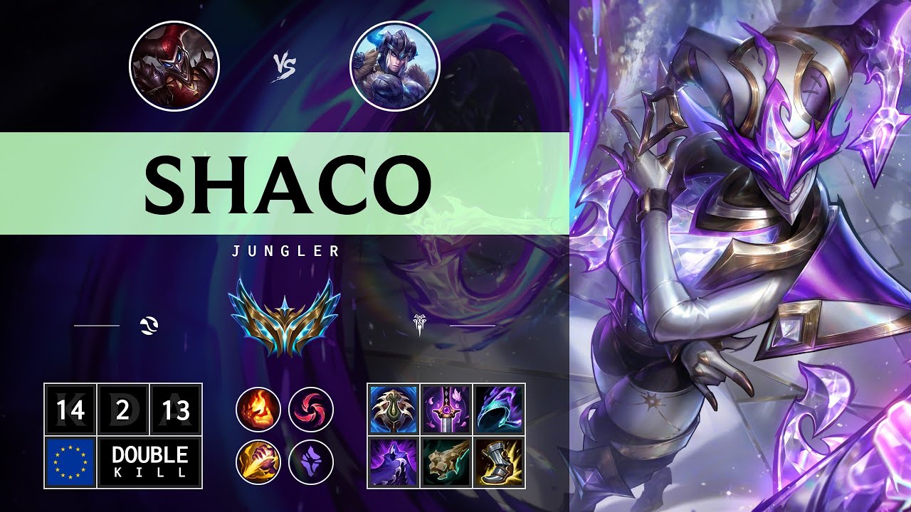 Shaco Jungle vs Sejuani - EUW Challenger Patch 14.13