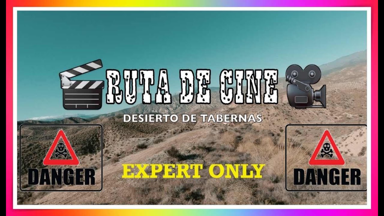 🎬RUTA DE CINE🎥📽️EXPERT ONLY 🚳🏜️DESIERTO DE TABERNAS🌵KTM 690 BMW Hp2