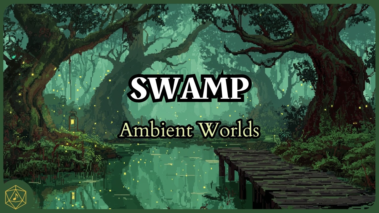 Swamp – Fantasy Marsh Exploration Ambience | Tabletop RPG Music | DnD Music