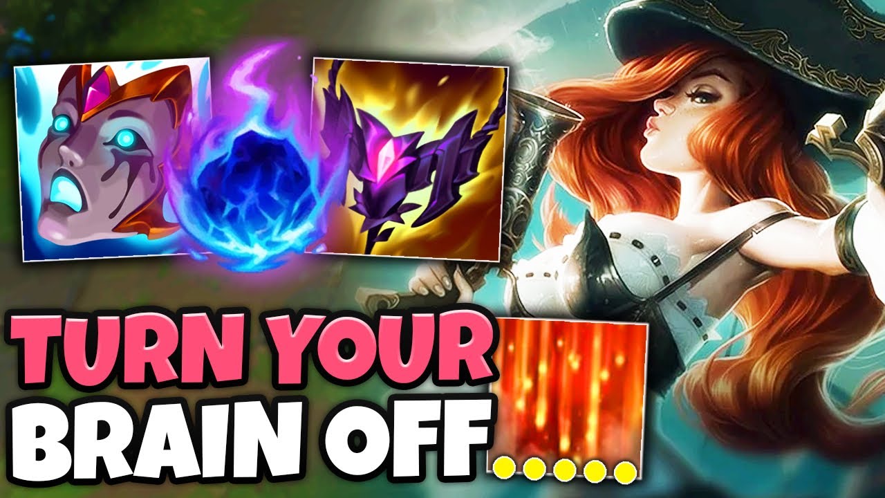 BUFFED AP MISS FORTUNE IS LITERALLY BRAINLESS TO PLAY! (MELT EVERYONE WITH E)