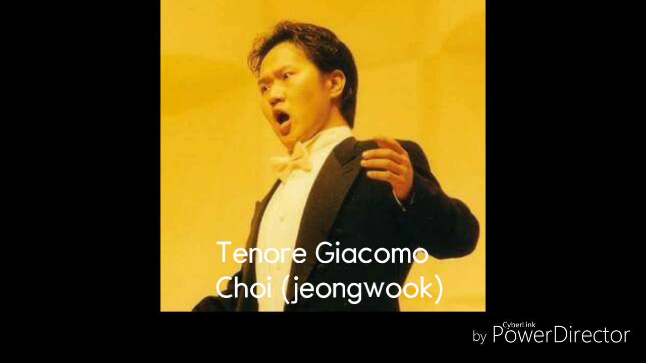 Mozart Dalla sua pace Don Giovanni Korean Tenore Jeong Wook Choi (Giacomo Choi) Recorded in 2000