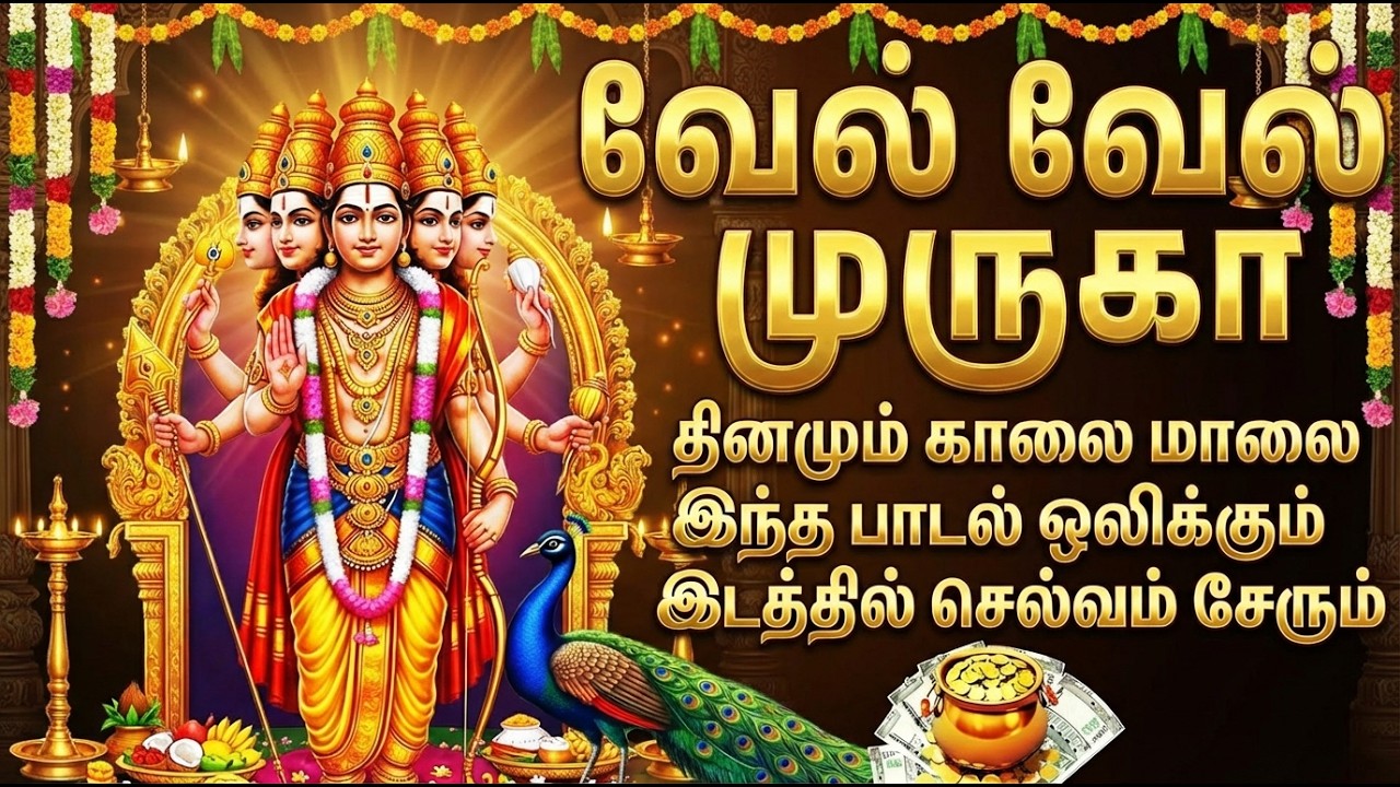 Thursday Murugan Bhakti Padalgal | Murugan Tamil Devotional Songs | Powerful Murugan Songs