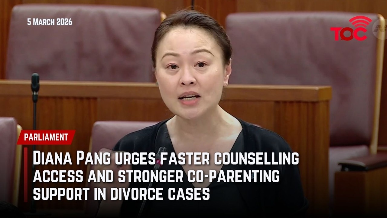 Diana Pang urges faster counselling access and stronger co-parenting support in divorce cases