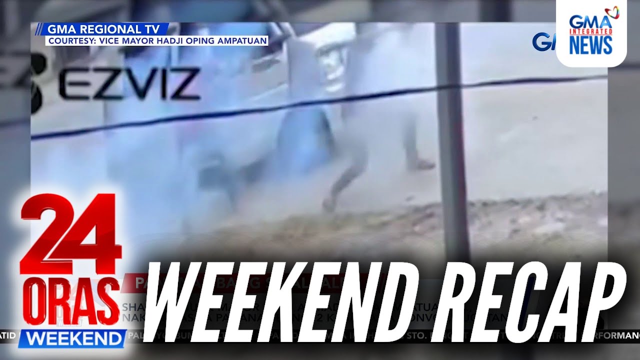 24 Oras Weekend: (Part 1) Mayor na-ambush | Pulis nagpaanak | Dinagyang at Sto. Niño | atbp.