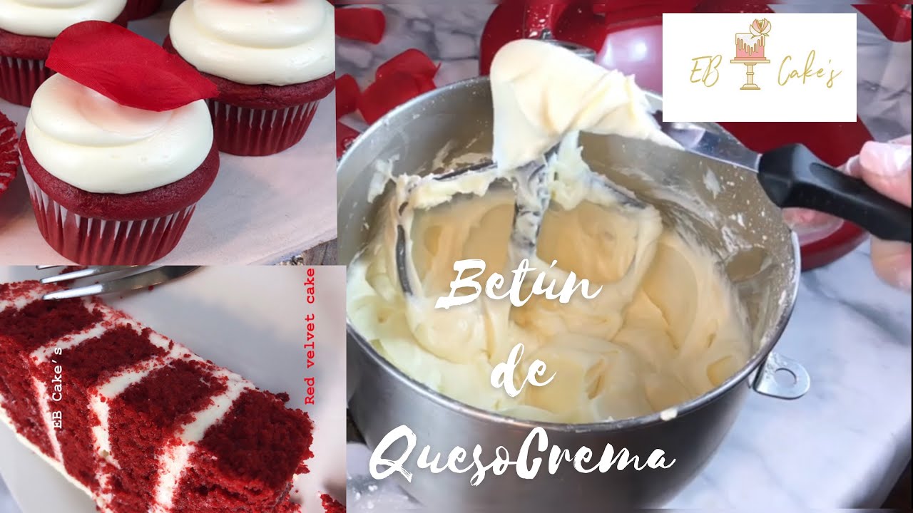 Betún de Quesocrema | Cream cheese frosting