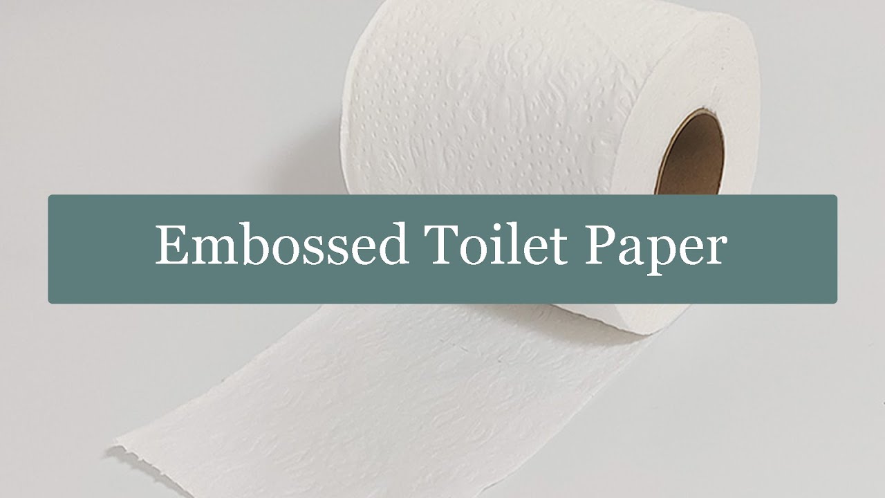 Custom Embossed Toilet Paper Roll Various Of Patterns Available