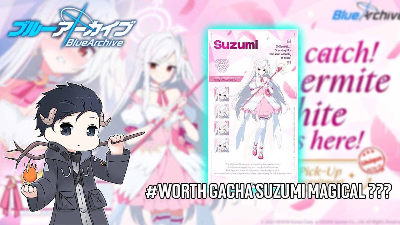 Tonton Ini Sebelum Gacha Suzumi Magical || BLUE ARCHIVE INDONESIA