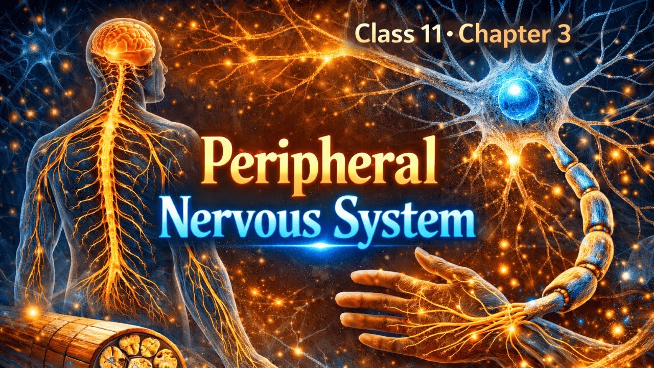 Peripheral Nervous System | Somatic & Autonomic Nervous System | Psychology Class 11 Chapter 3