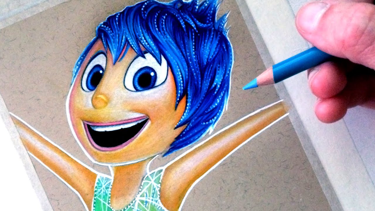 Drawing Joy from Inside Out - Disney Pixar Fan Art