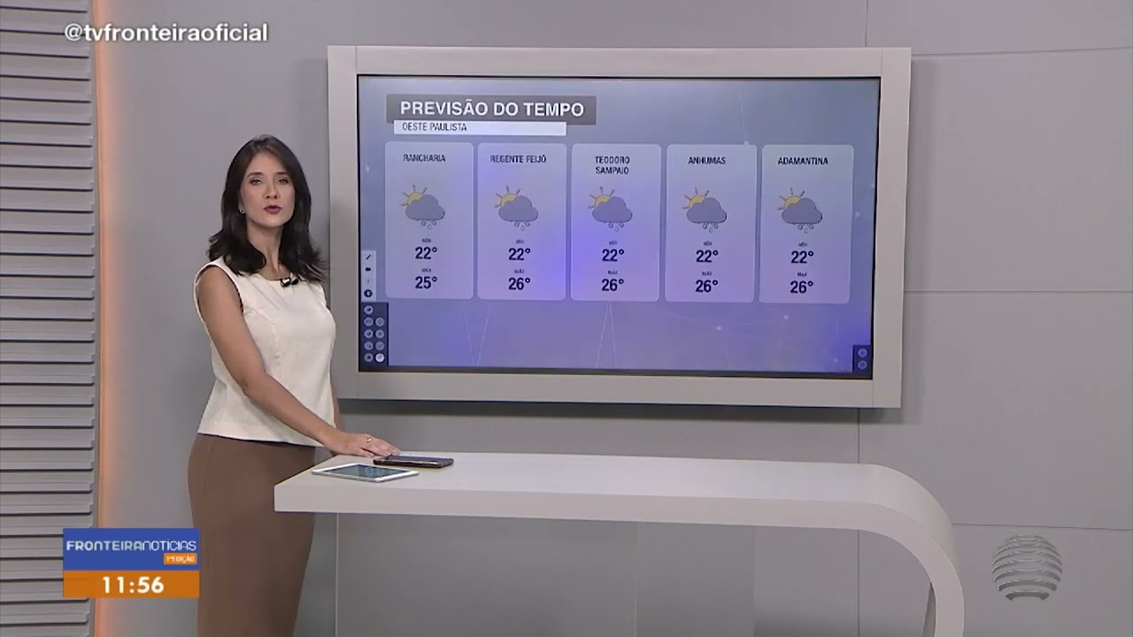 Veja a previsão do tempo na tarde desta quarta-feira no Oeste Paulista