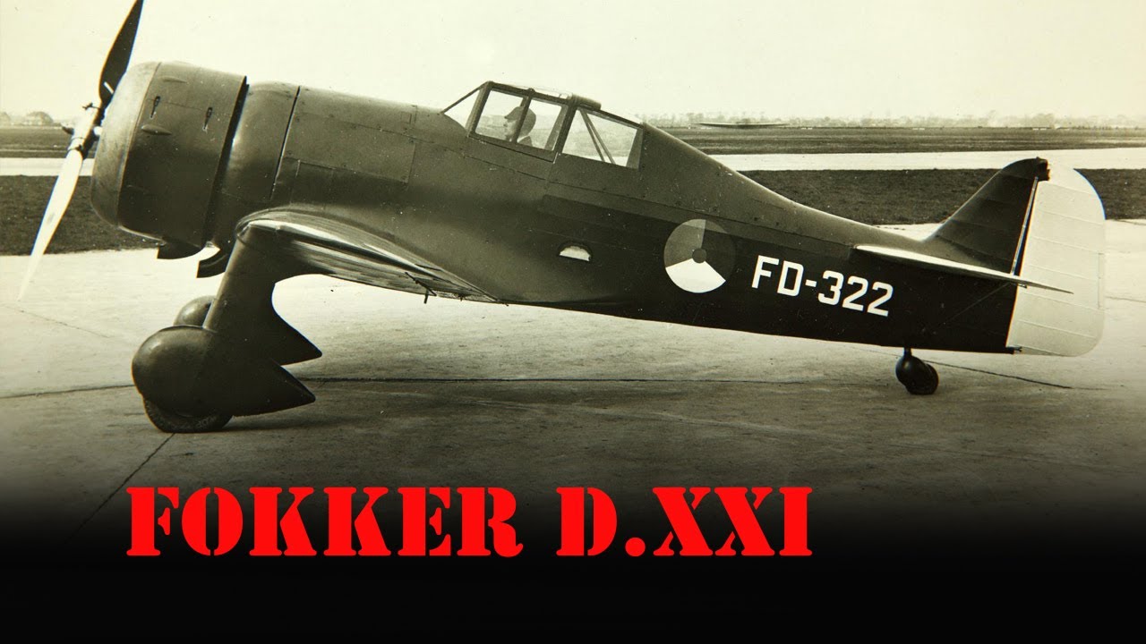 Fokker D-21 - Proved a Revolutionary Step Forwards For the Dutch Aviation