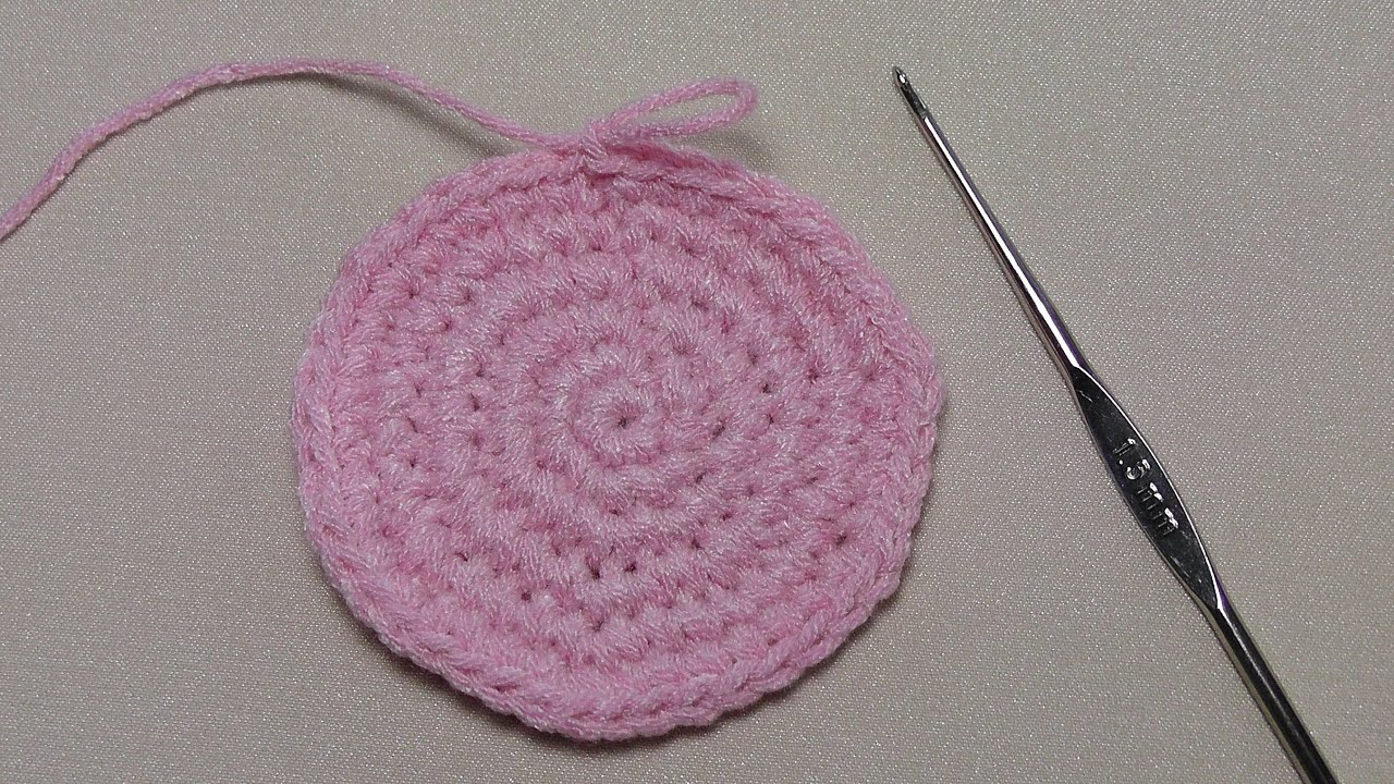 Урок вязания крючком КРУГА. Крючок для начинающих.Lesson crochet circle.