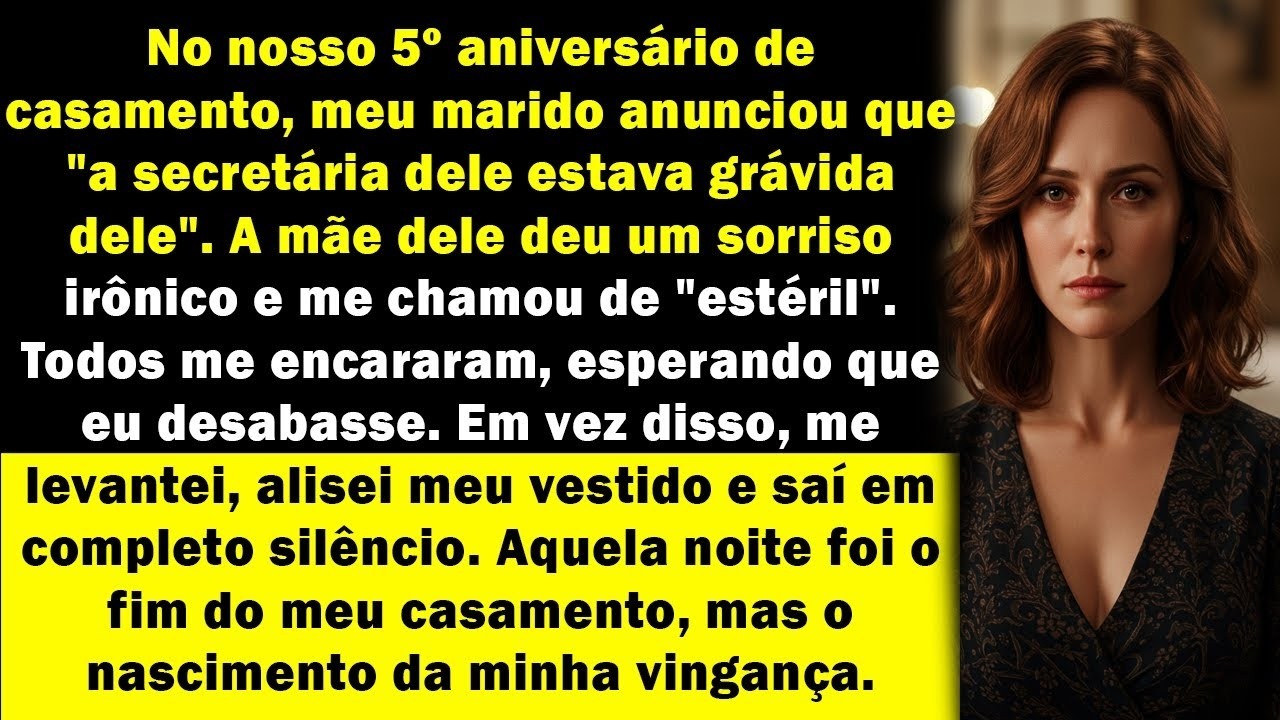 No dia do nosso aniversário, meu marido confessou a traição e me humilhou diante de todos