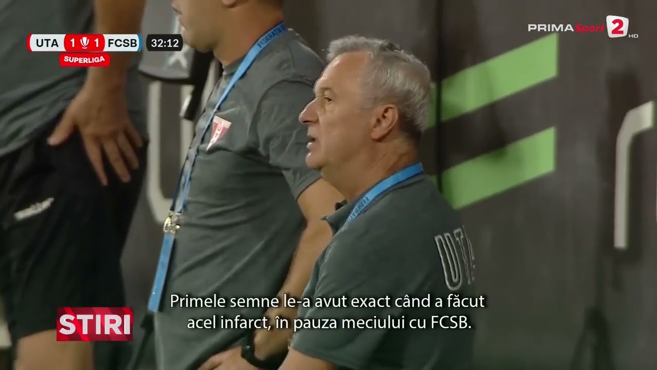 Mircea Rednic, operat de urgență pe cord. Problemele au &icirc;nceput la meciul cu FCSB