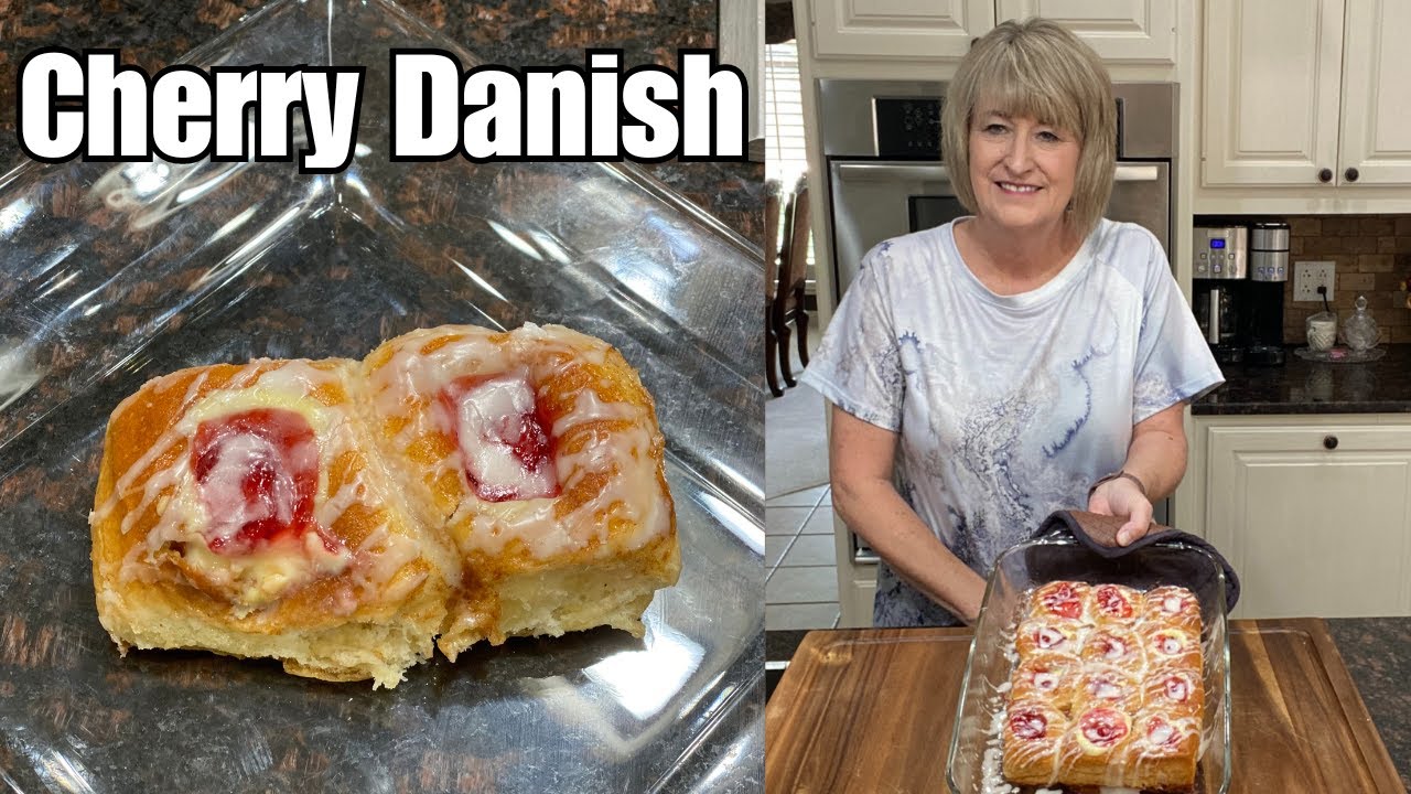 How to make Cherry Cheese Danish | King's Hawaiian Roll Hack
