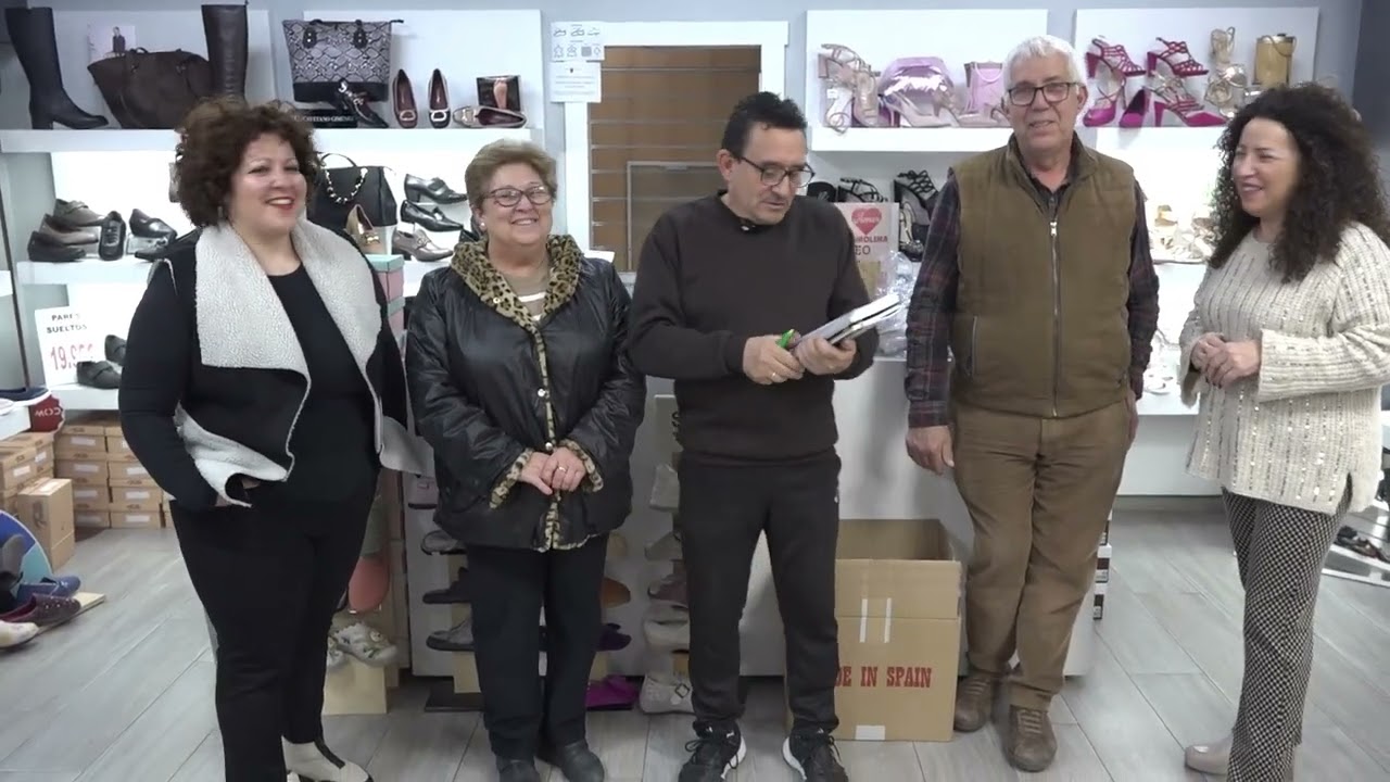 Sorteo del día de los enamorados de la asociación de comerciantes de Molina