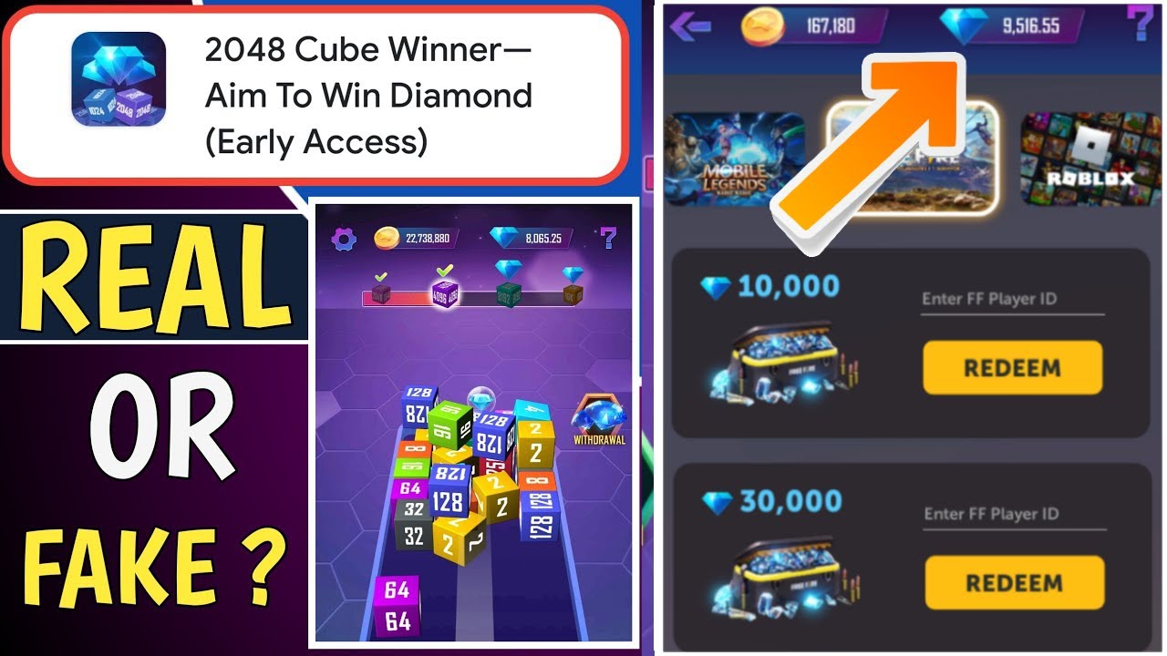2048 CUBE WINNER REAL VS FAKE|2048 CUBE WINNER REAL OR FAKE DETAILS|2048 CUBE WINNER APP.