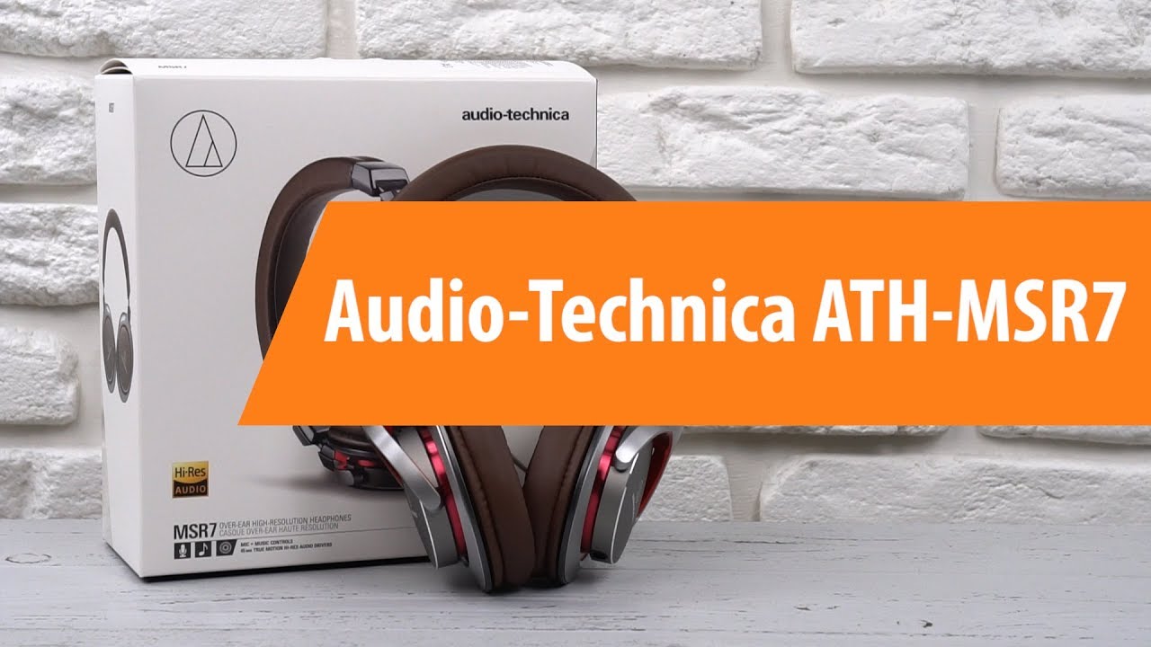 Распаковка наушников Audio-Technica ATH-MSR7 / Unboxing Audio-Technica ATH-MSR7