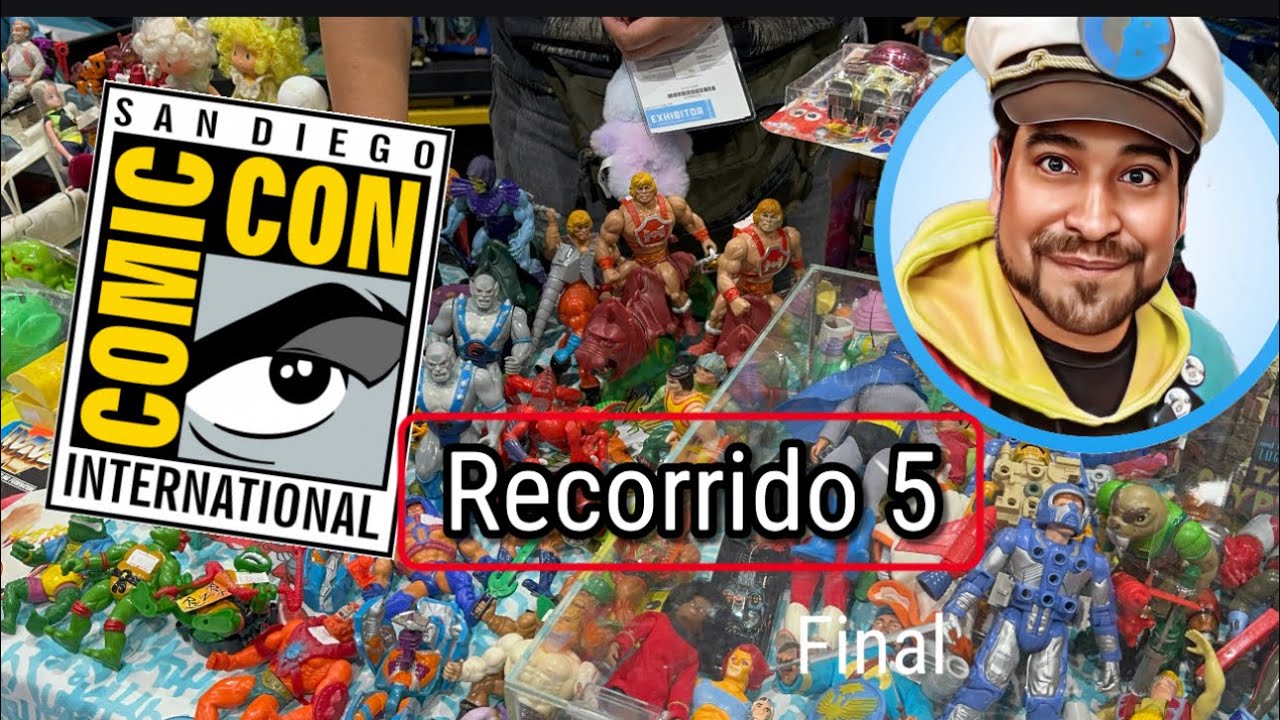 Recorrido Comic-Con 2025 El Baul del Coleccionista buscando Cosas Retro vintage #Sdcc2025