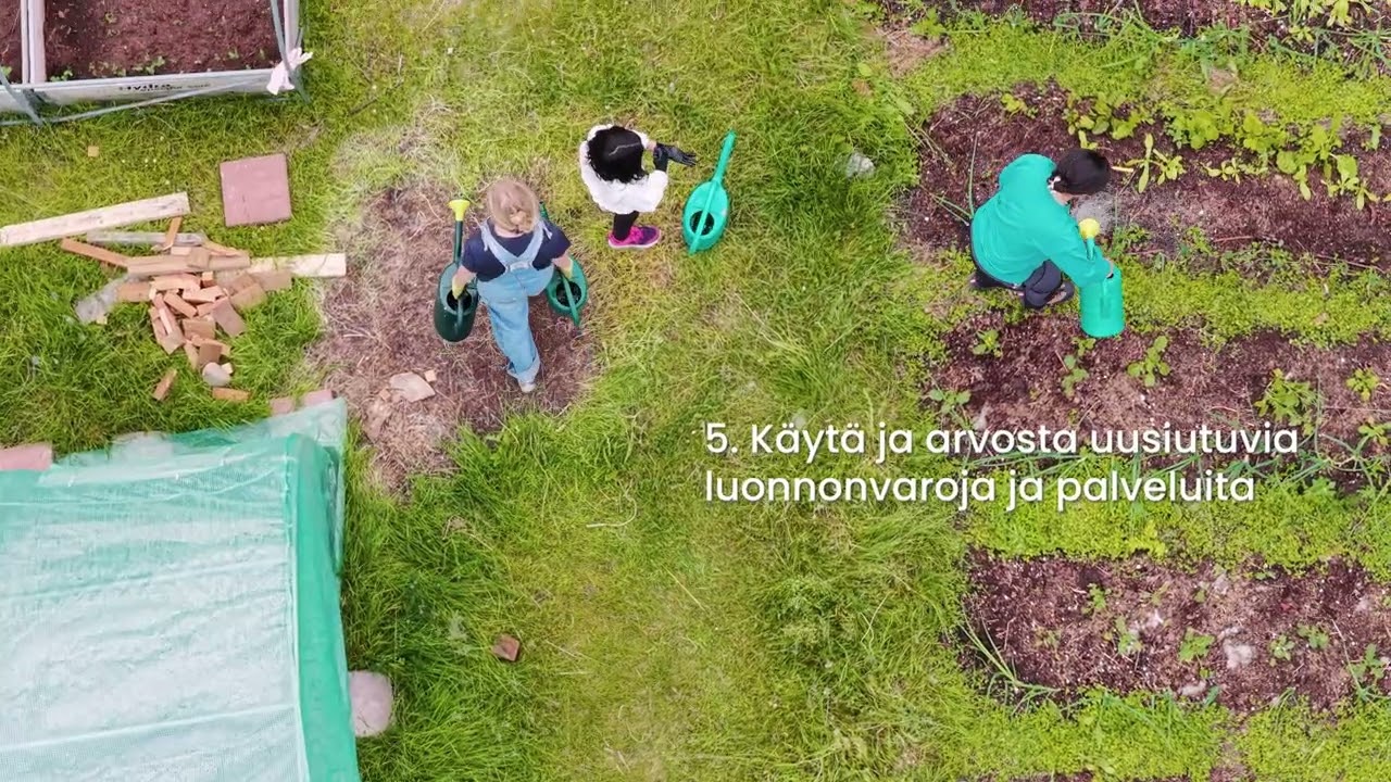 LUO OMA SY&Ouml;T&Auml;V&Auml; METS&Auml;PUUTARHA: perusta permakulttuuri