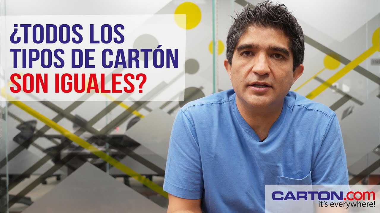 ¿TODOS LOS TIPOS DE CARTÓN SON IGUALES?