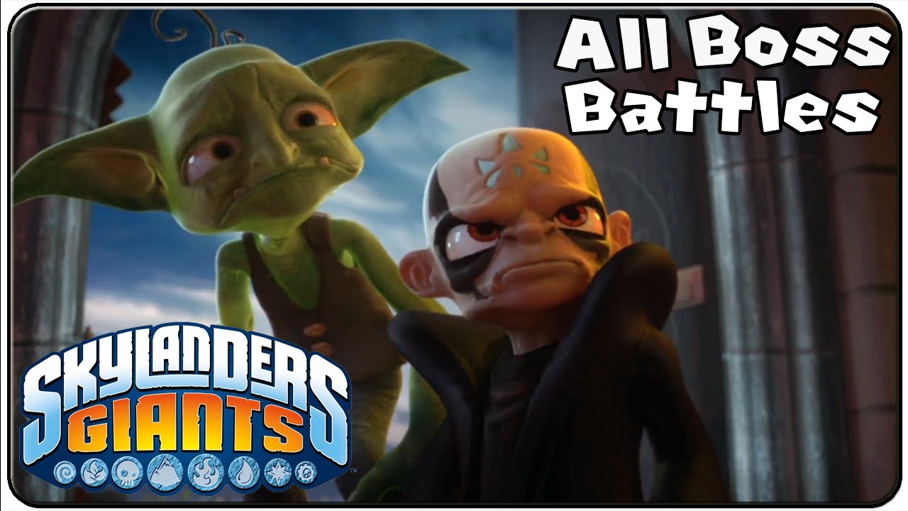 Skylanders Giants Все боссы