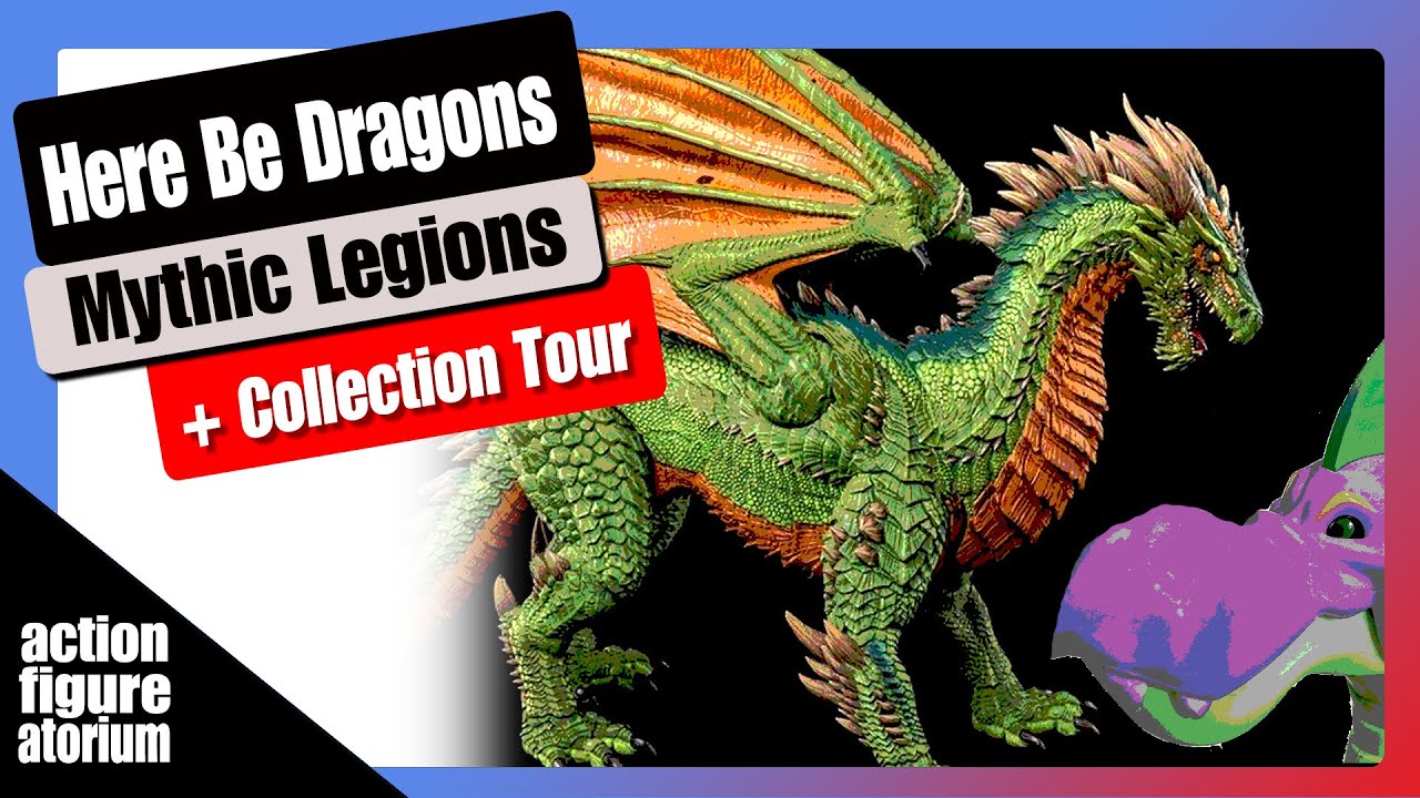 4Horsemen reveal 1/12 Mythic Legions Dragon but is this the first time someones made a dragon figure