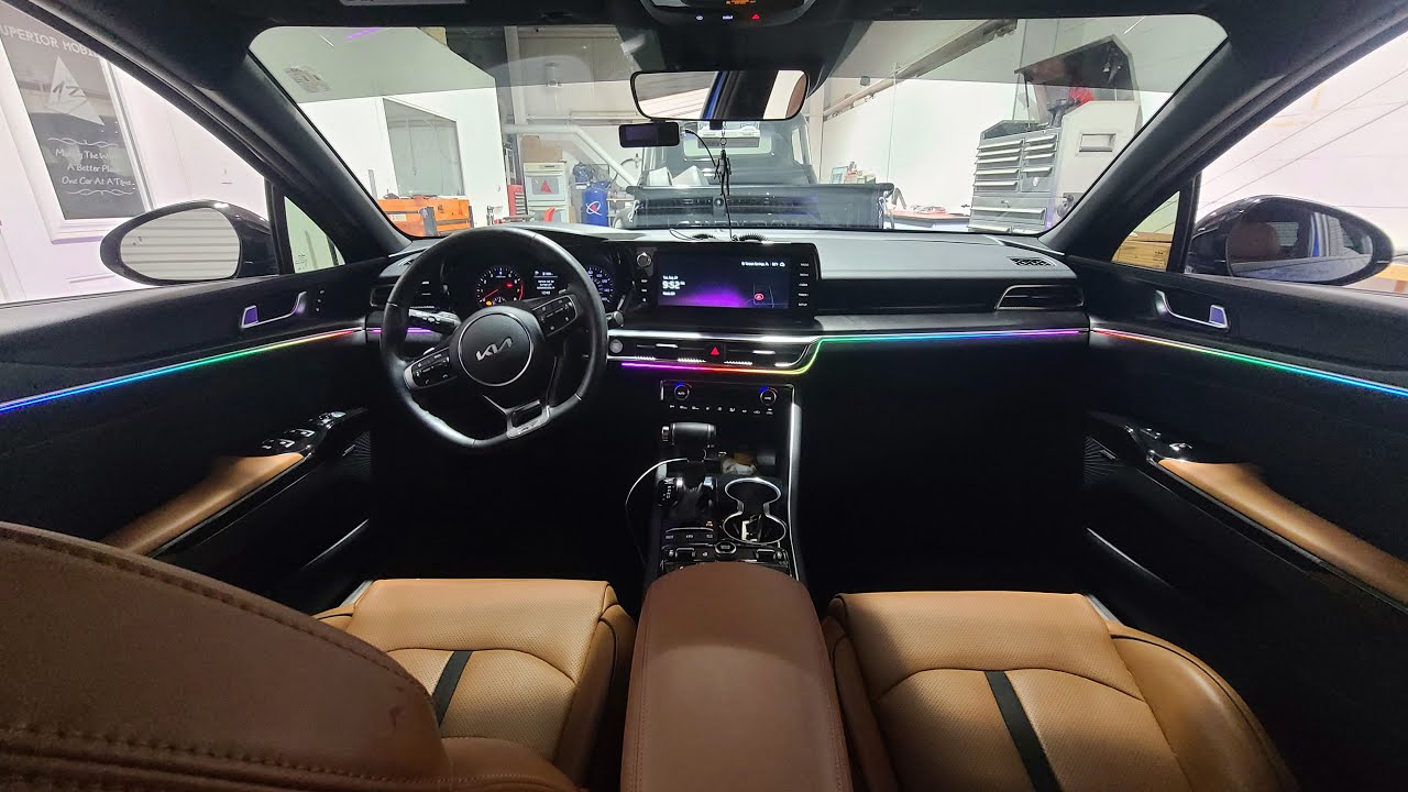 2024 Kia K5 Interior Ambient Lighting Installed
