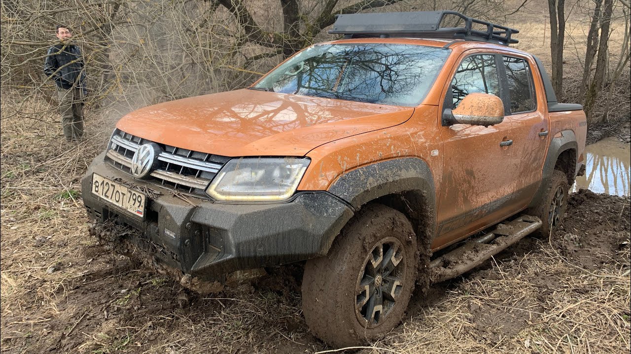 Взял Amarok, рванул на бездорожье - что сможет Volkswagen?
