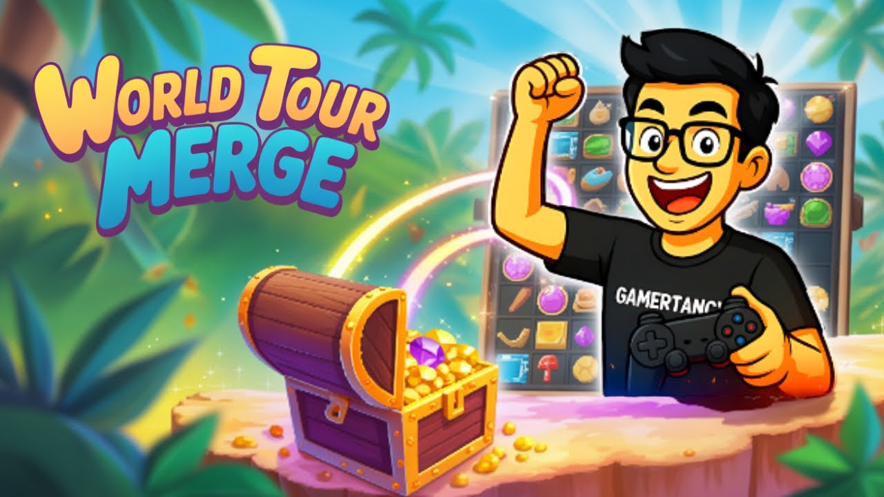 World Tour Merge 🌎🧩 Ultimate Puzzle Adventure | Unlock New Destinations 🎮✨