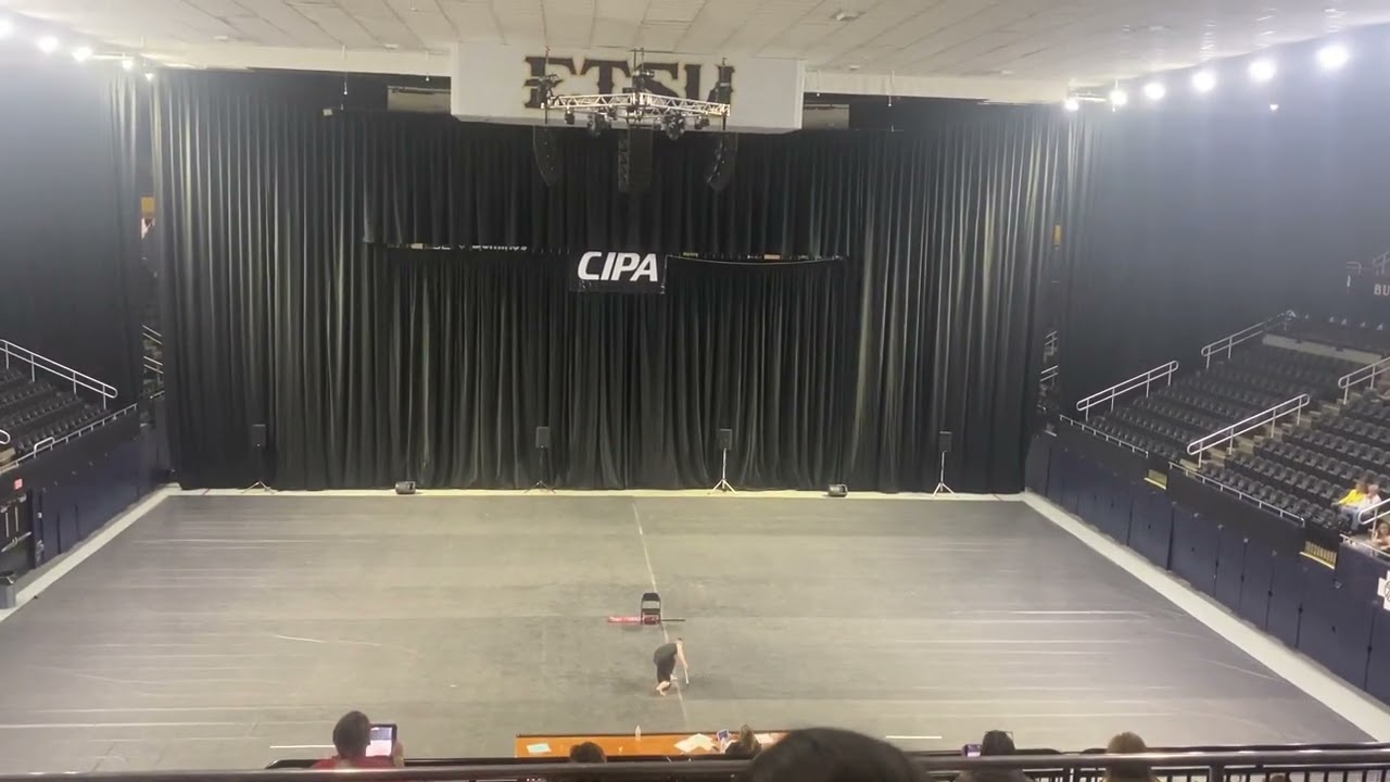 Xavier Russell Solo and Ensemble Guard at Freedom Hall CIPA Championships 4/1/23