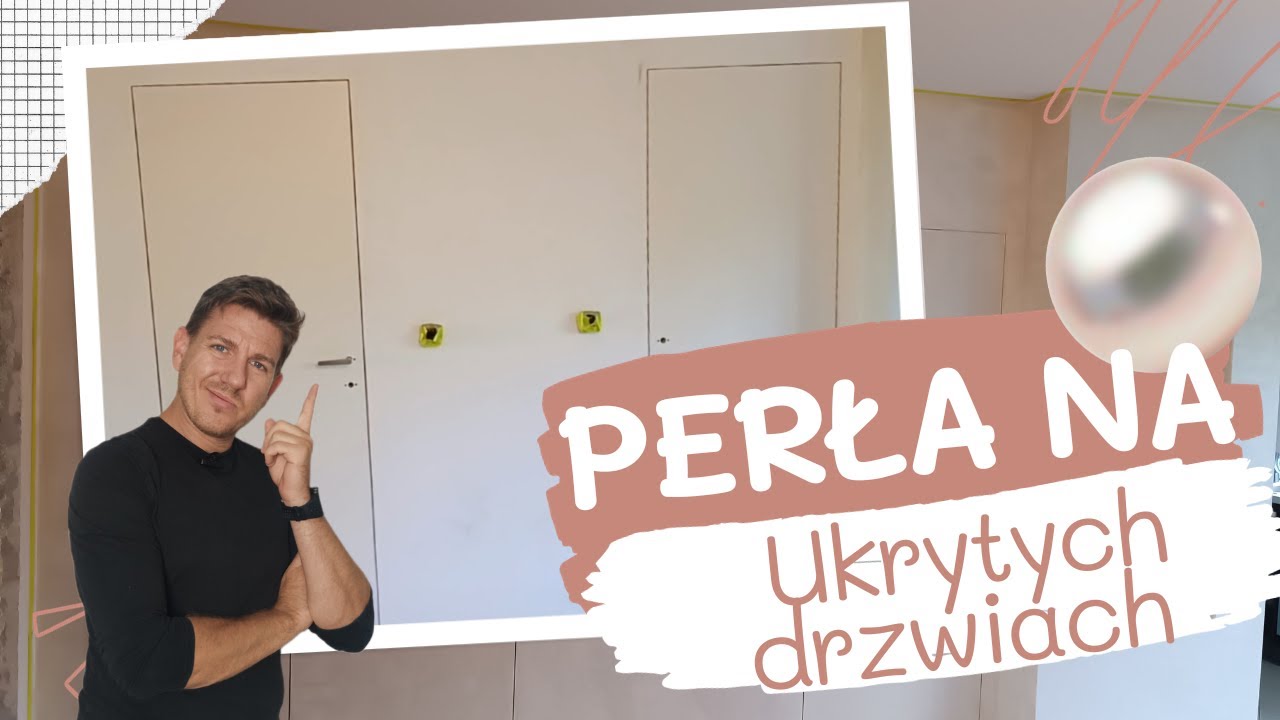 DRZWI Z UKRYTĄ OSCIEŻNICĄ - Subtelna dekoracja kt&oacute;ra spowoduje, że twoje drzwi się schowają.