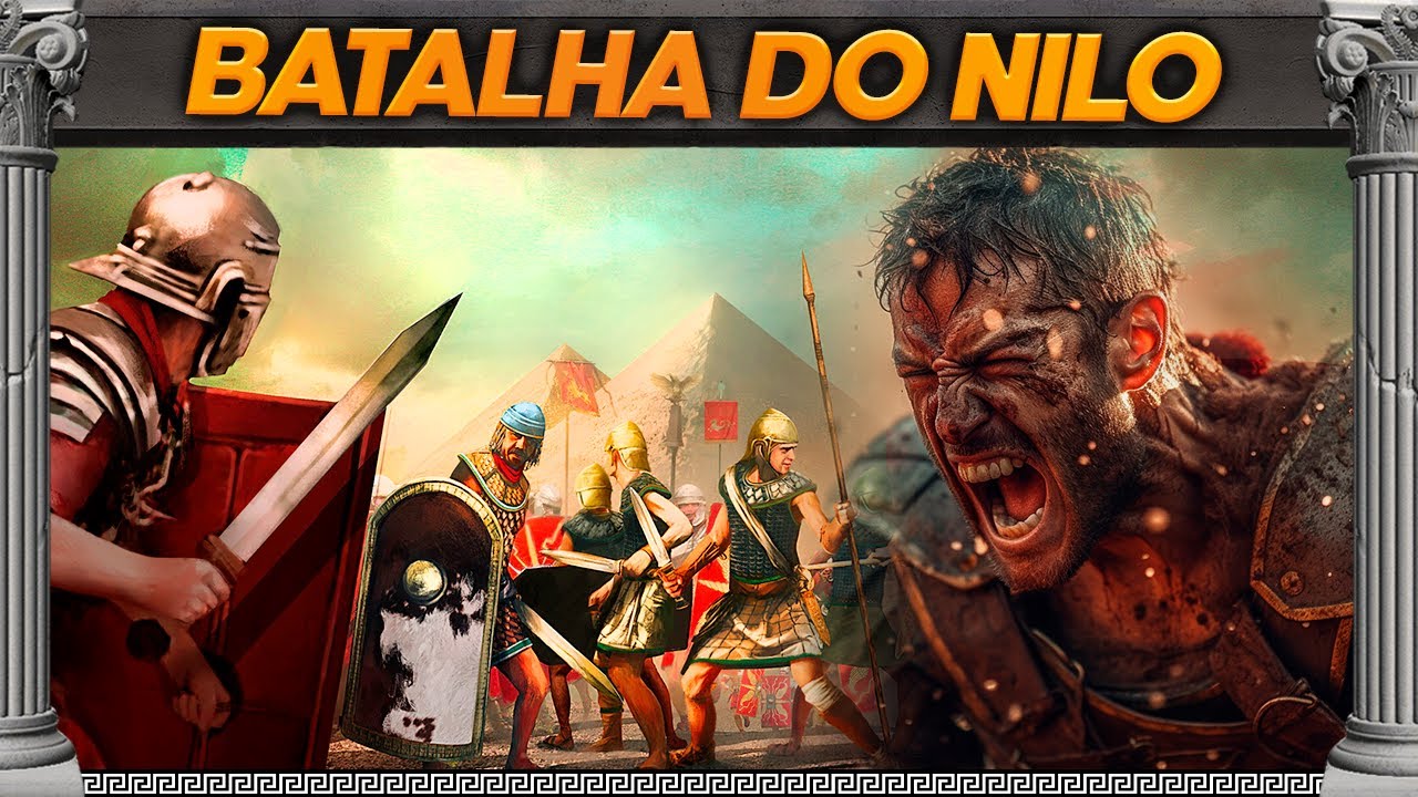 JÚLIO CÉSAR NO EGITO - A BATALHA DO NILO  - PARTE II