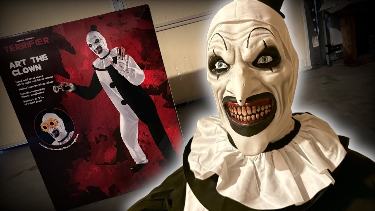Spirit Halloween - Art The Clown Unboxing/Setup | Halloween 2024 Terrifier Animatronic