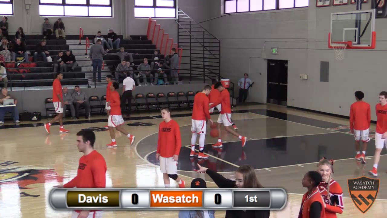 Varsity Boys Basketball: Davis High School vs Wasatch Academy