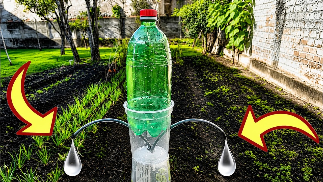 ✅ Как сделать капельницу из ПЭТ-бутылки, которая действует более 15 дней