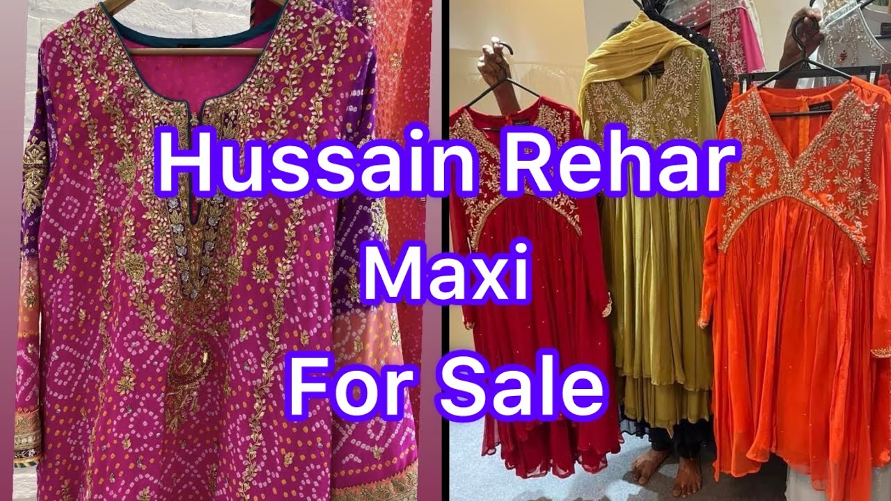Hussain Rehar Wedding Collection || Bridal Maxi For Sale
