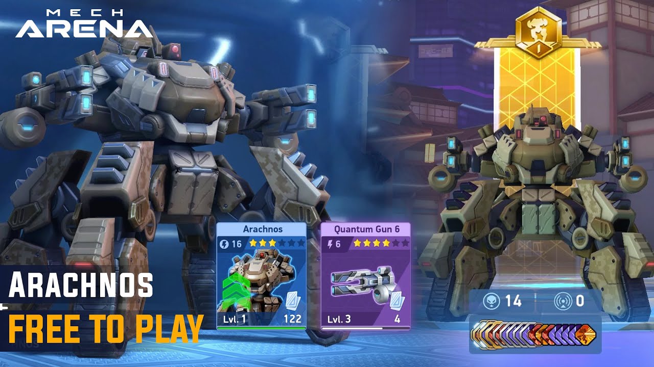 C&agrave;y Chay: Arachnos Lượng Tử 6 - 900 Lực chiến gặp Seeker đ&ugrave;a nhau &agrave;.  Mech Arena