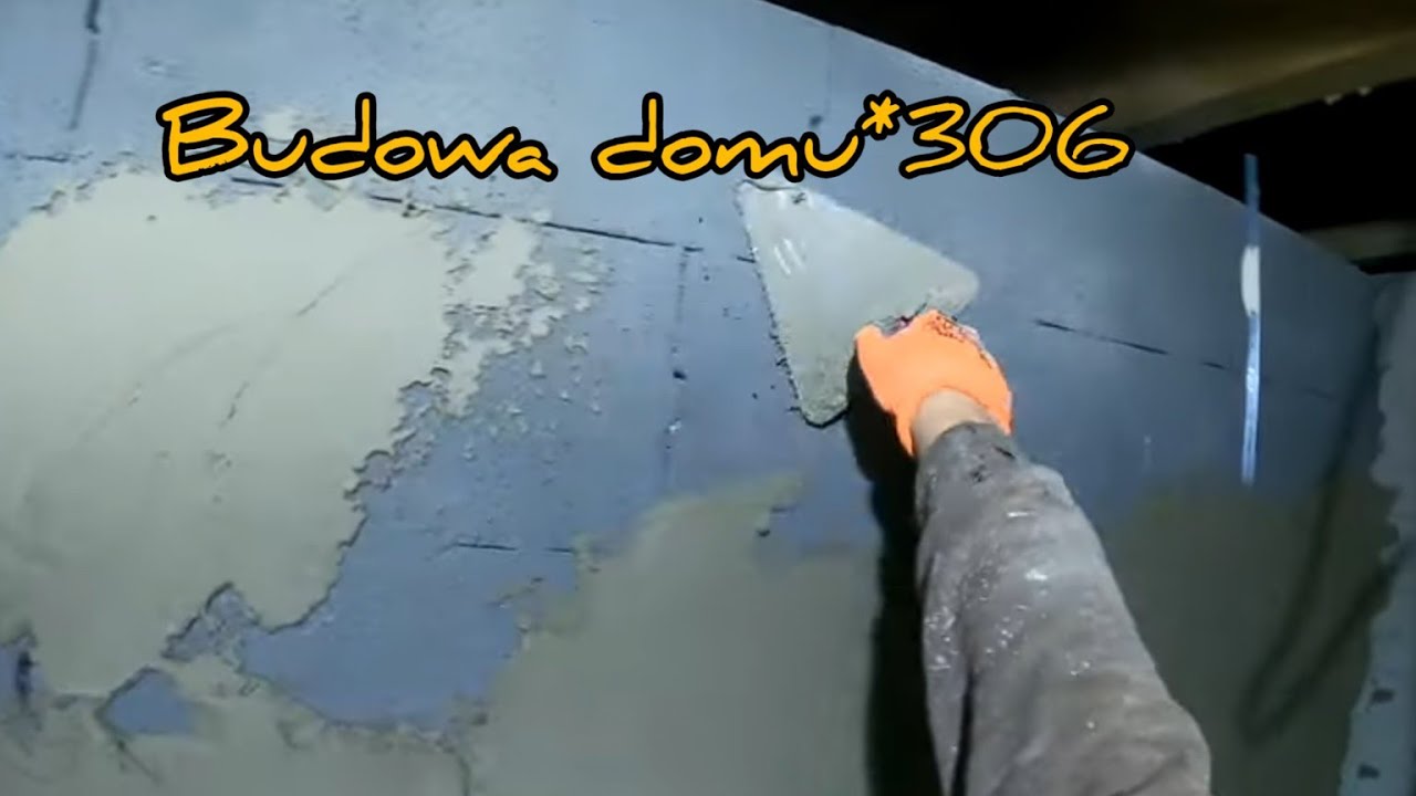 Budowa domu*306-Kilka ścian do końca-Tynki c.d-opowieści dziwnej treści