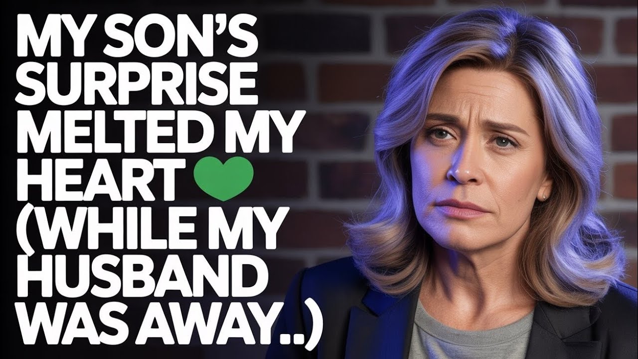 My Son’s Heartwarming Surprise While My Husband Was Away