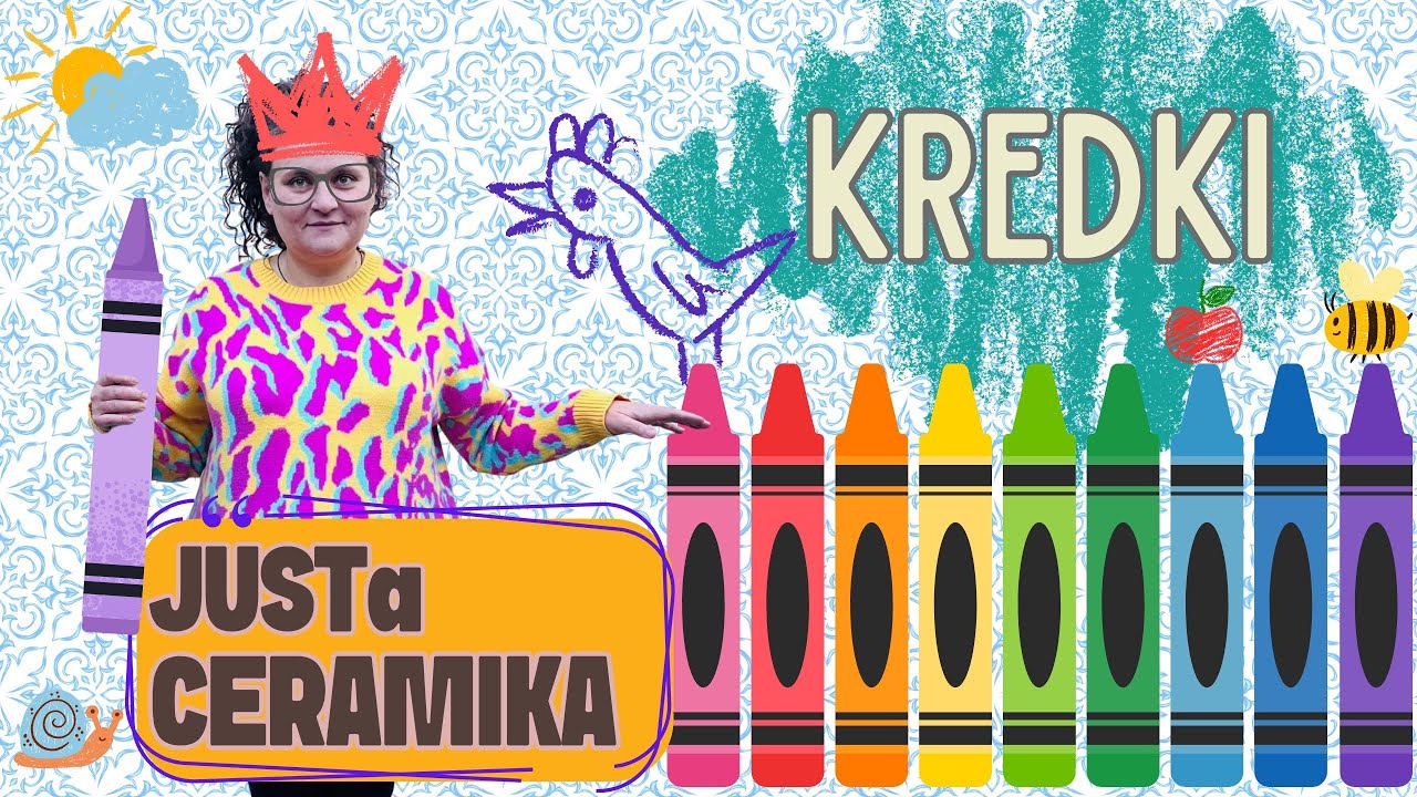 Pokoloruj swój ceramiczny świat! Poznaj kredki do ceramiki.