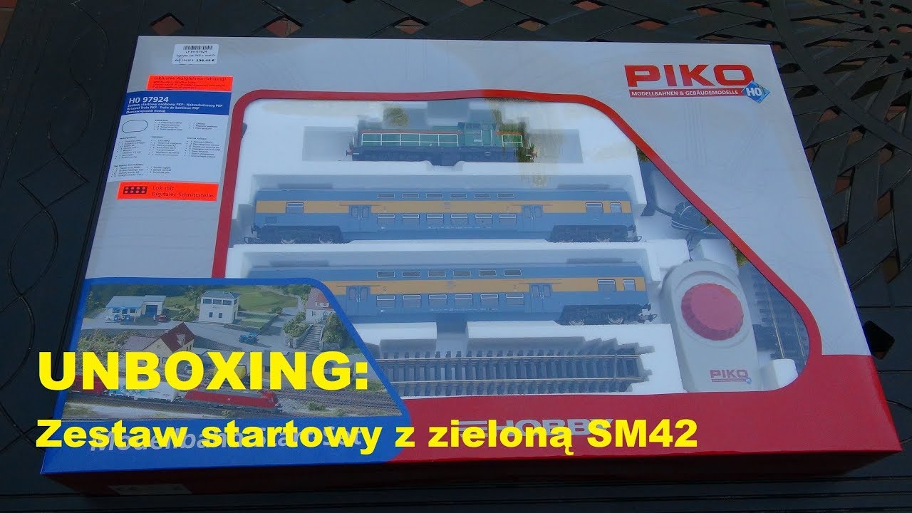 UNBOXING: Zestaw startowy z zieloną SM42