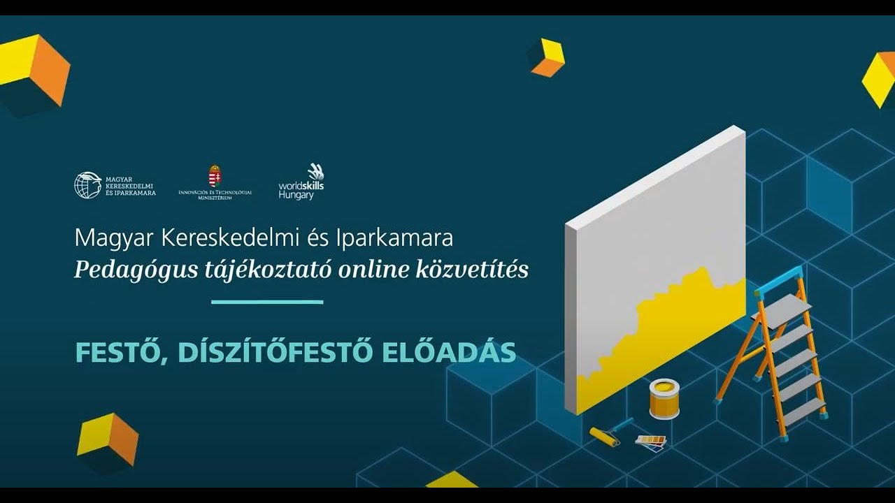 Pedagógus tájékoztató - Festő, díszítőfestő
