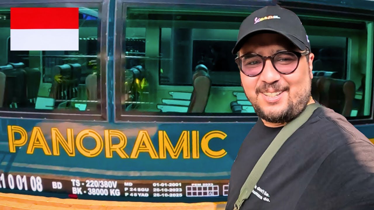 $50 Panoramic Luxury Train in Indonesia 🇮🇩