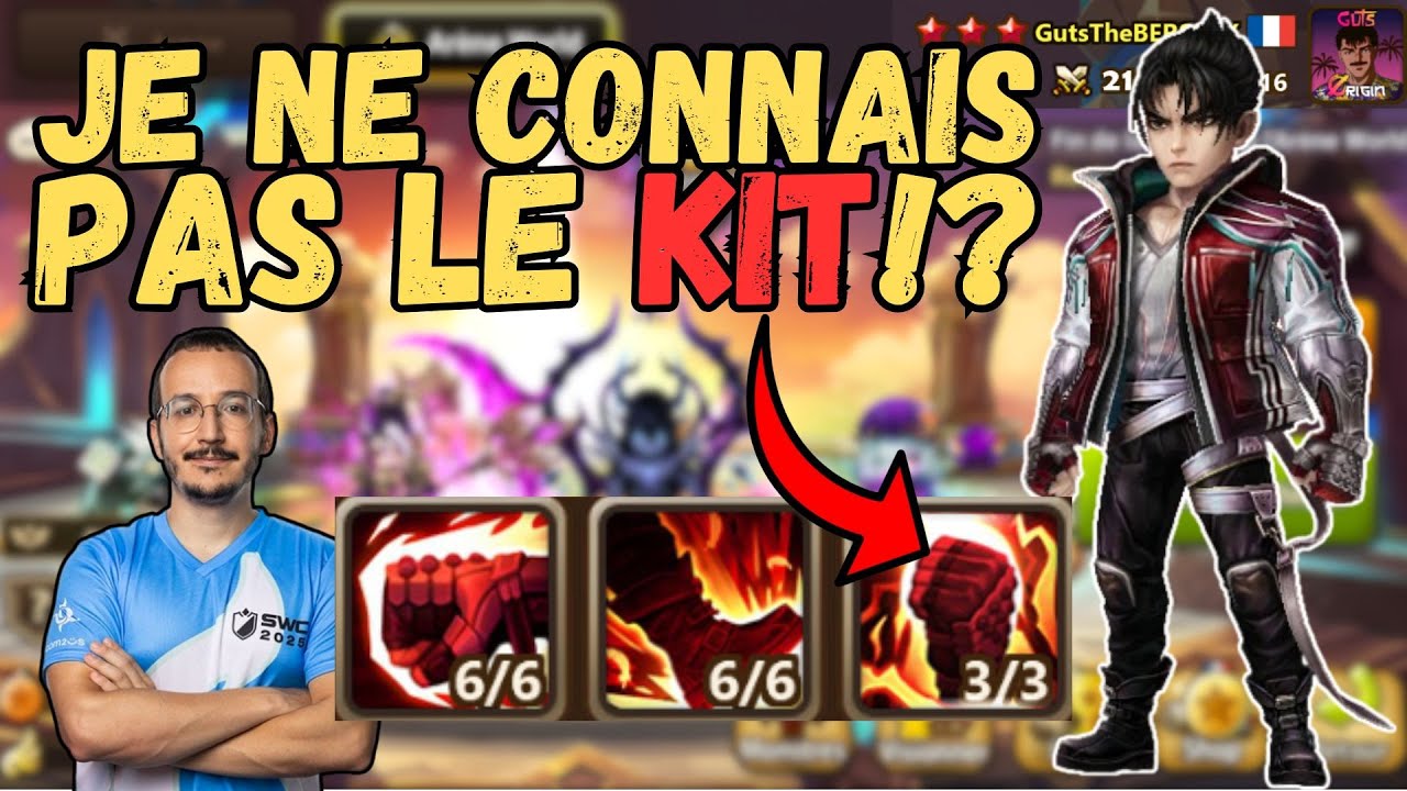 Je découvre le kit du Jin Feu après l'avoir joué aux SWC ?! SUMMONERS WAR